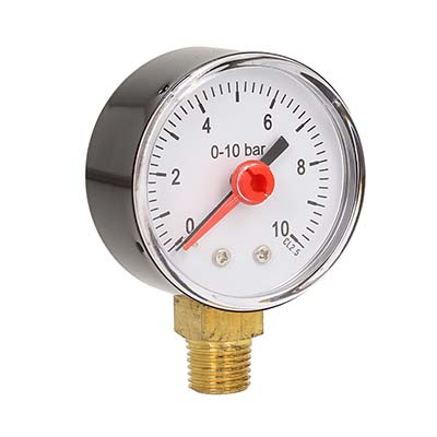 10 Bar Pressure Gauge with 1/4 Side Connection